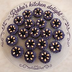 Blueberry Almond Mithai A picture of Blueberry Almond Mithai.