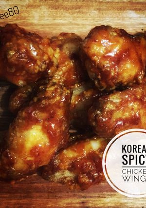 Foto resep Korean Spicy Chicken Wings