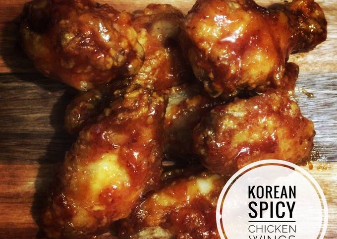 Resep: Korean Spicy Chicken Wings Ekonomis Untuk Dijual