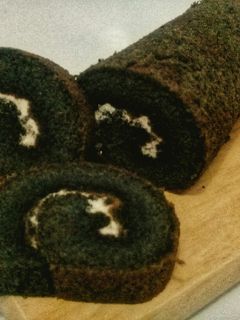 Foto resep Bolu Gulung Ketan Hitam