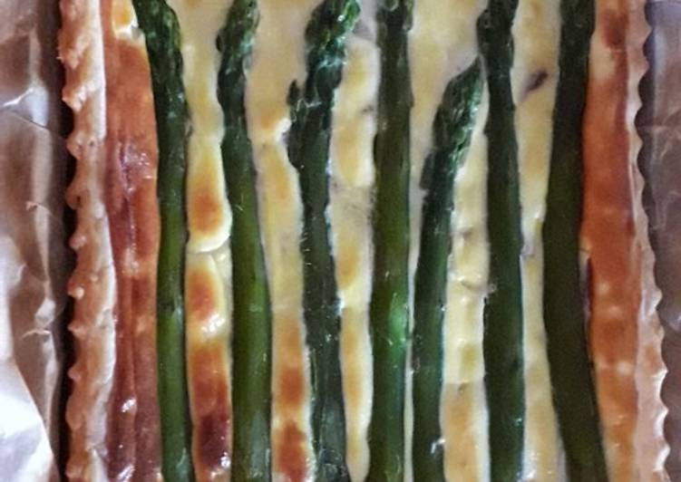 Steps to Make Veloce Torta salata asparagi e ricotta di bufala