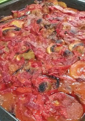 Una foto de Lasaña de calabacín ideal dieta