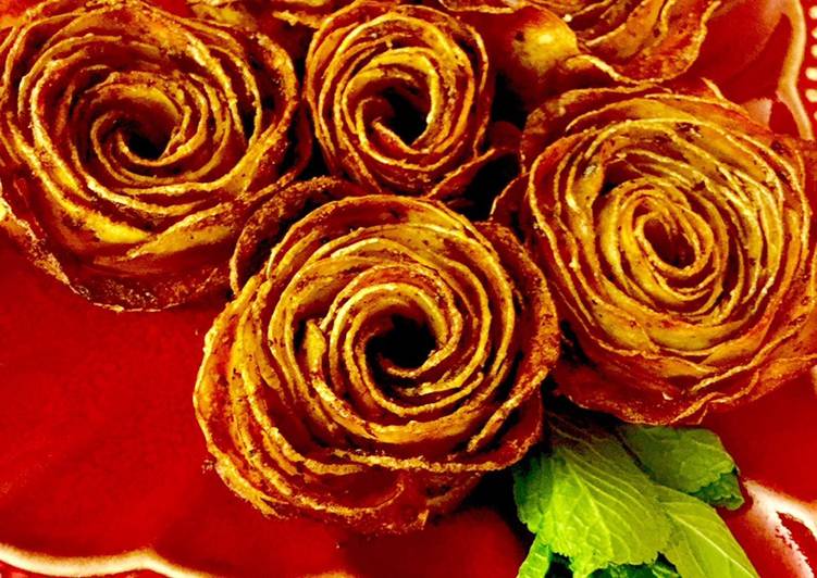 Baked Potato Roses