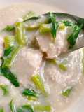 B.O.Y 👦 / ข้าวโอ๊ตต้มถั่วฝักยาว 🌿/ Basil with Oatmeal & Yardlong bean 🌿