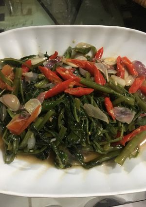 Foto resep Tumis kangkung saos tiram