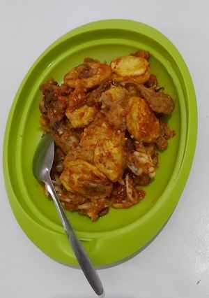 Foto resep Ayam suwir telur sambel