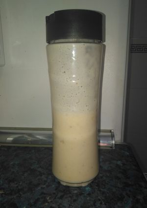 Una foto de Smoothie de plátano