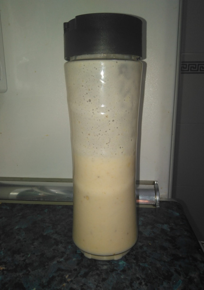 Una foto de Smoothie de plátano