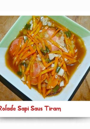 Foto resep Rolade Sapi Saus Tiram