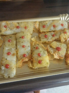 Una foto de Milhojas de patata