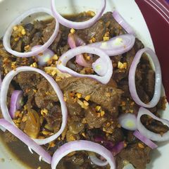 A picture of Beef Steak (Pinoy Style).