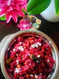 Beetroot kale chane ki sabji