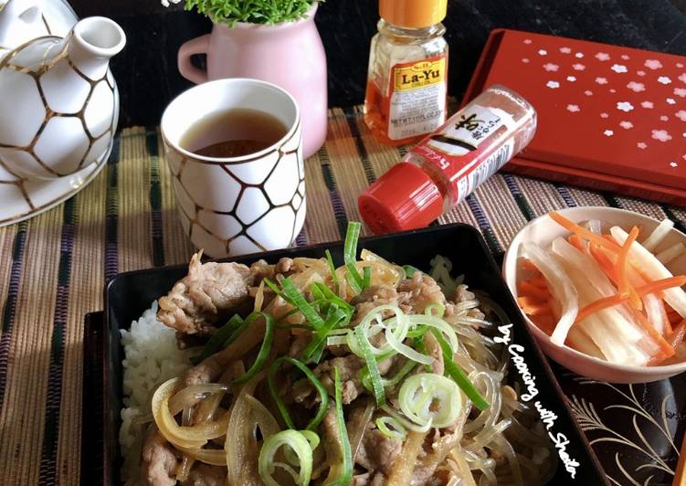 Resep Gyudon Anti Gagal
