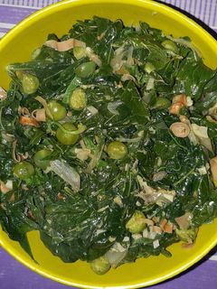 Foto resep Cah daun singkong/ubi hijau maknyuuus