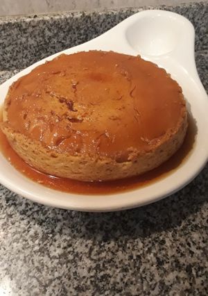 Una foto de Flan casero fácil