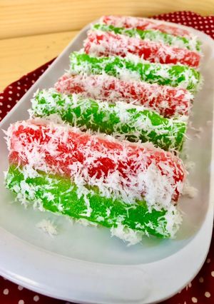 Foto resep Lapis Singkong 2 Warna