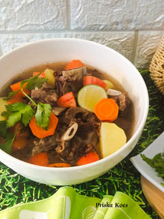 Foto resep Sup Tulang Iga dan Daging Presto