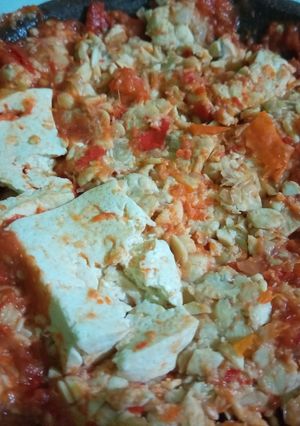 Foto resep Pecel tahu tempe