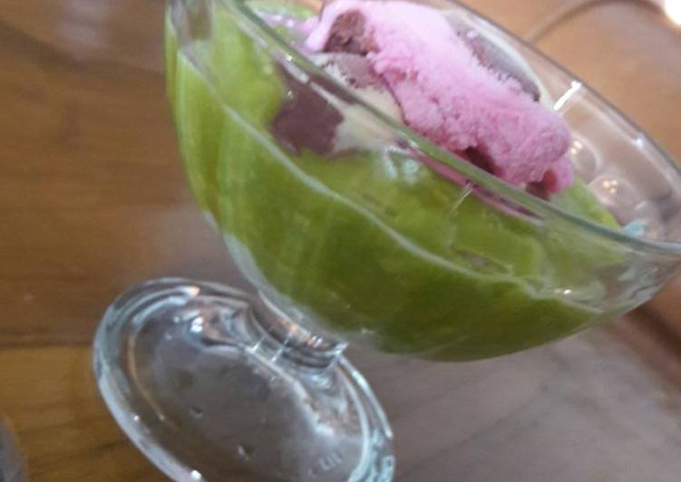 Cara Gampang Menyiapkan Apukat kocok es krim 3 rasa alaa amirahabsyie😍 Anti Gagal