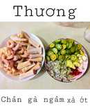 Chân gà ngâm xả tắc