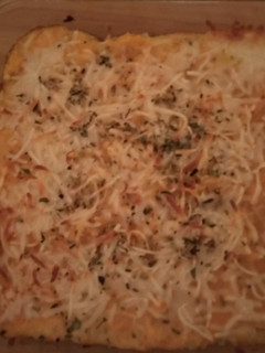 Una foto de Crema de calabaza y patatas, gratinada
