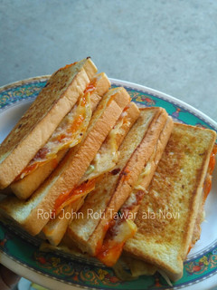 Foto resep Roti John (Roti Tawar)