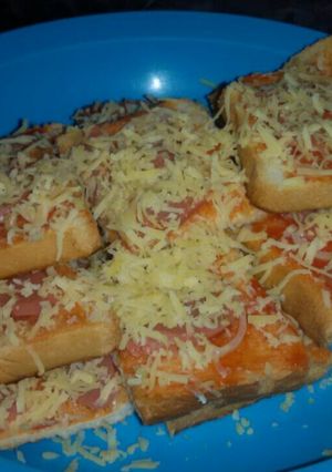 Foto resep Pizza Roti Tawar