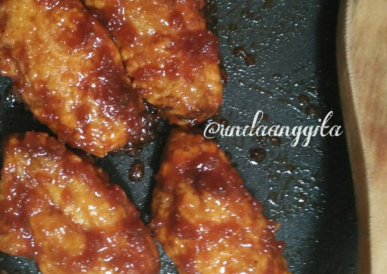 BBQ Wings (with homemade BBQ sauce)