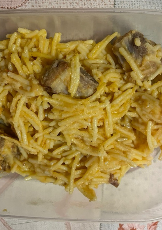 Una foto de Fideos a la cazuela