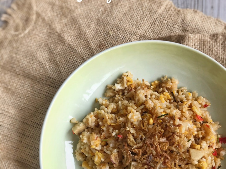 Ternyata begini loh! Bagaimana cara memasak Nasi Goreng Teri Medan yang gurih