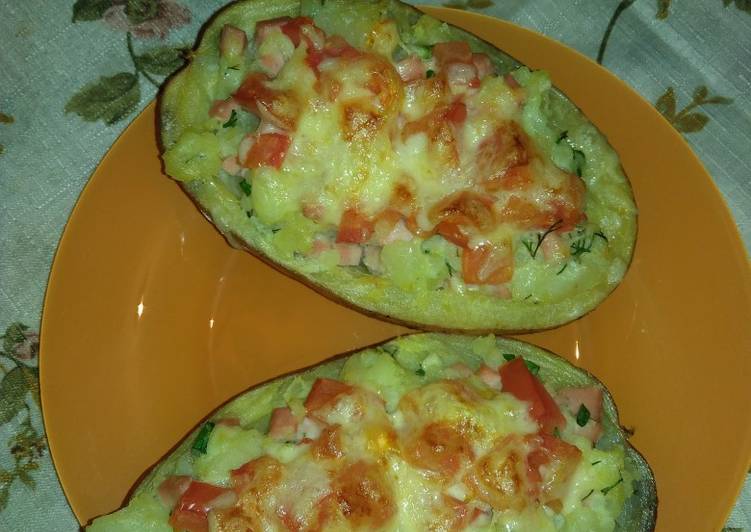 Фаршированный картофель