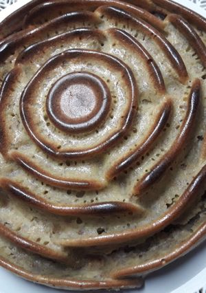 Una foto de Budín de banana, miel y coco saludable