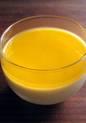 A picture of Carrot & Yoghurt Mousse.