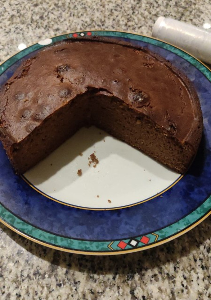 Una foto de Bizcocho KETO de avellana y chocolate
