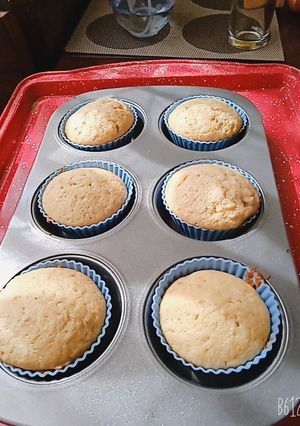 Una foto de Muffins de plátano