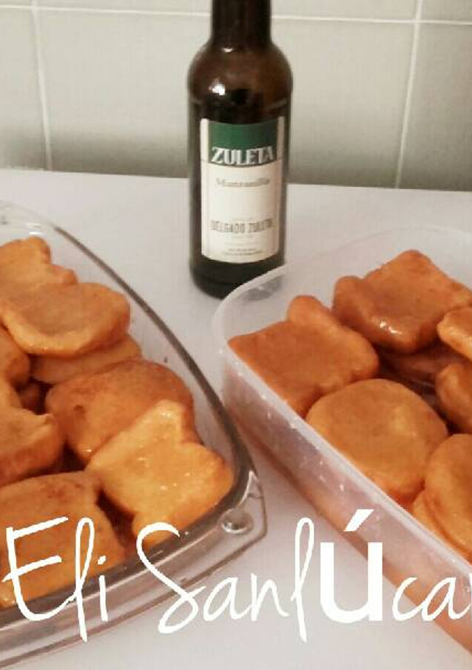 Una foto de Las torrijas Sanluqueñas de mamá