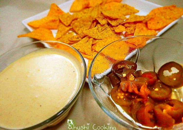 Steps to Prepare Any-night-of-the-week Nachos cheese sauce