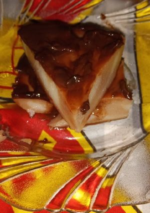 Foto resep Puding zebra fla susu coklat