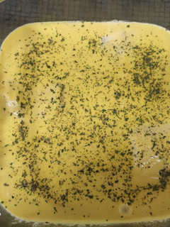 Una foto de Filetes de merluza con salsa de puerros Thermomix