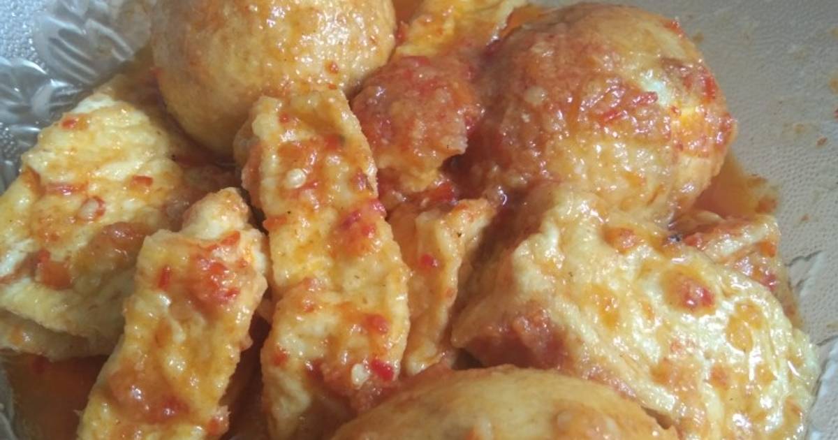 413 resep  telur tahu  balado  enak  dan sederhana Cookpad