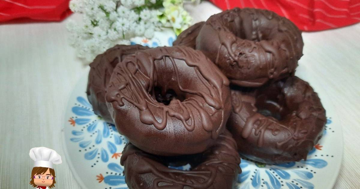 🍩DONUTS DE CALABAZA Y CHOCOLATE 🎃🍫 SIN AZÚCAR Y SIN GLUTEN Receta De Mi ...