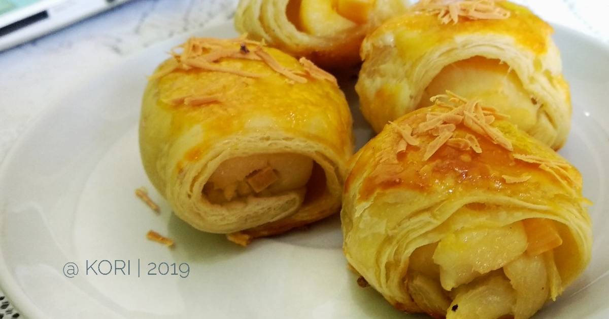 Resep Puff Pastry Tape Keju oleh Mrs Kori Cookpad