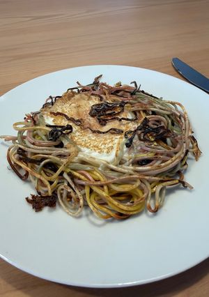 彩虹麵線蛋煎 的食譜成品照片