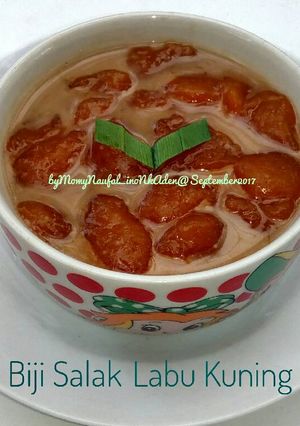Foto resep Biji salak labu kuning