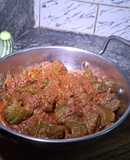 Snake gourd sabji