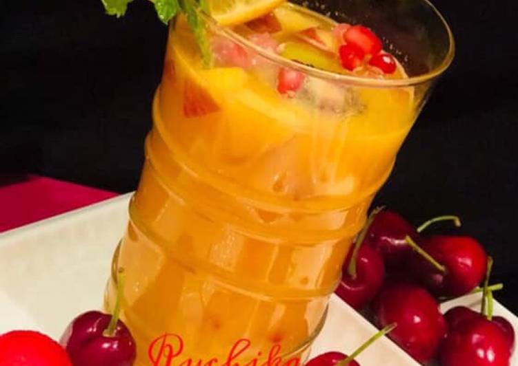 Simple Way to Make Favorite Fruit Punch