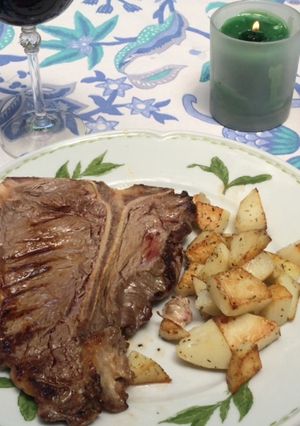 Una foto de Bisteca a La florentina