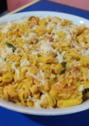 মজেরেল্লা পাস্তা(mozzarella Pasta recipe in Bengali) রেসিপির প্রধান ছবি