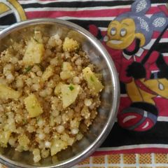 A picture of Sabudana Khichdi.