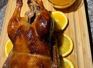 Una foto de Pato a la Naranja con salsa de Naranja a la Grand Marnier